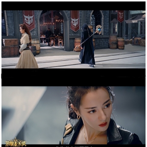 《荣耀大天使》魔幻大片首映，热巴、孙红雷狂飙演技